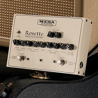 Rosette DI - чистый акустический звук на высокой громкости